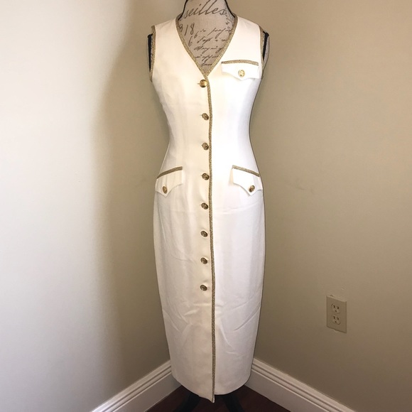 EUC 💛 KENAR DRESS | White Long Dress - Picture 8 of 8